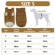thumbnail image 2 of Chaqueta de invierno para perros a prueba de viento, abrigo, chaleco cálido para perros, ropa para mascotas para clima frío con forro polar para perros pequeños, medianos y grandes, 2 of 5