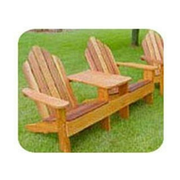 Woodcraft Project Paper Plan To Build Classic Adirondack Tete-A-Tete - Material Not Included