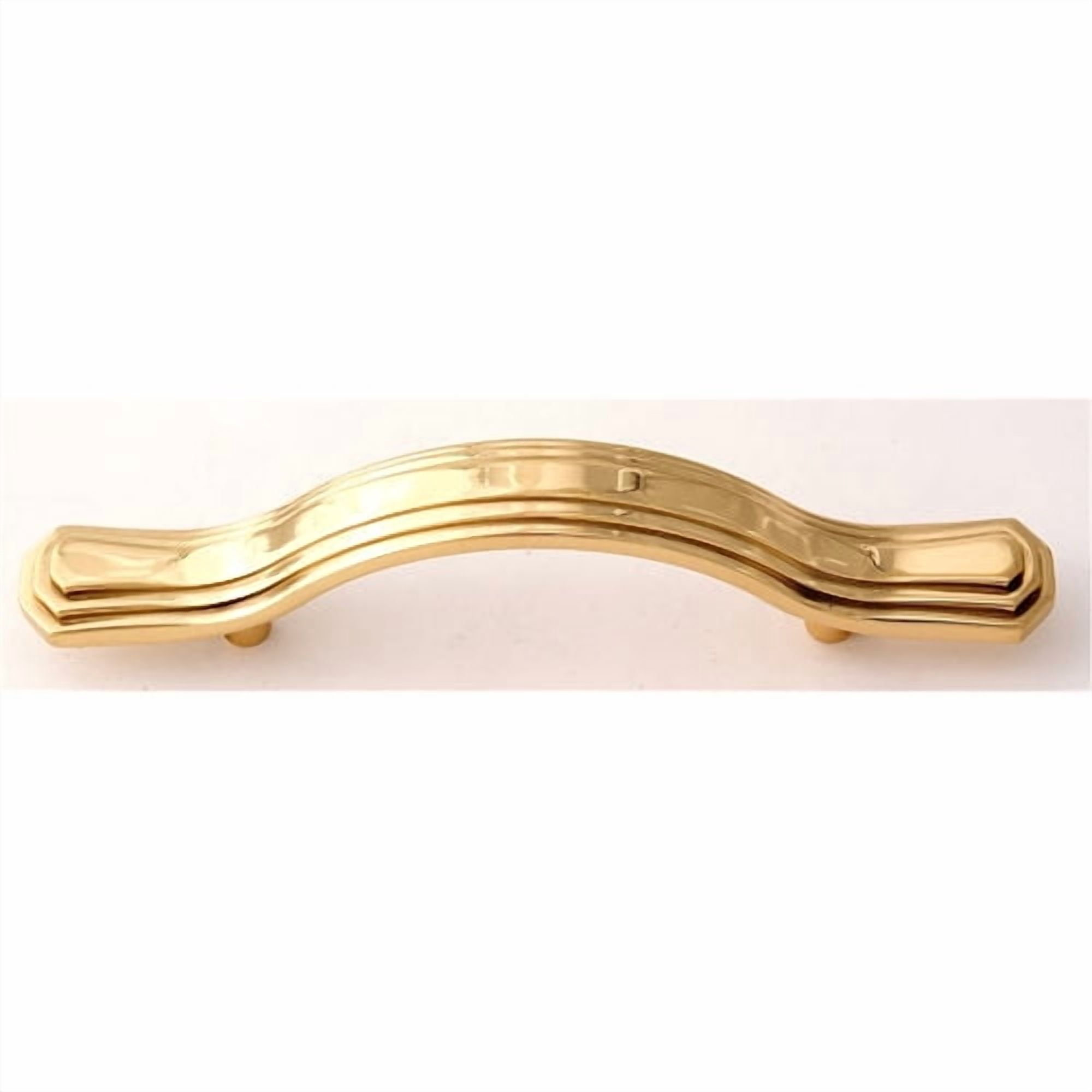 Alno A1516-3-BRZ Geometric 3" Cabinet Pull Bronze