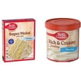 thumbnail image 2 of Betty Crocker 13.25oz Vanilla Super Moist Cake Mix + 16oz Rich and Creamy Vanilla Frosting, 2 of 4