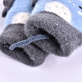 thumbnail image 7 of Hwkond Ski Gloves Up to 50% off Toddler Children Boys Girls Winter Knitted Gloves Children Dinosaur Gloves Children Thickened Warm Gloves, 7 of 7