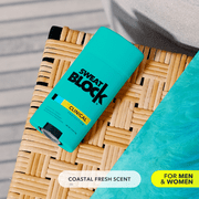 SweatBlock Clinical Strength Deodorant + Antiperspriant for 48hr Sweat & Odor Control