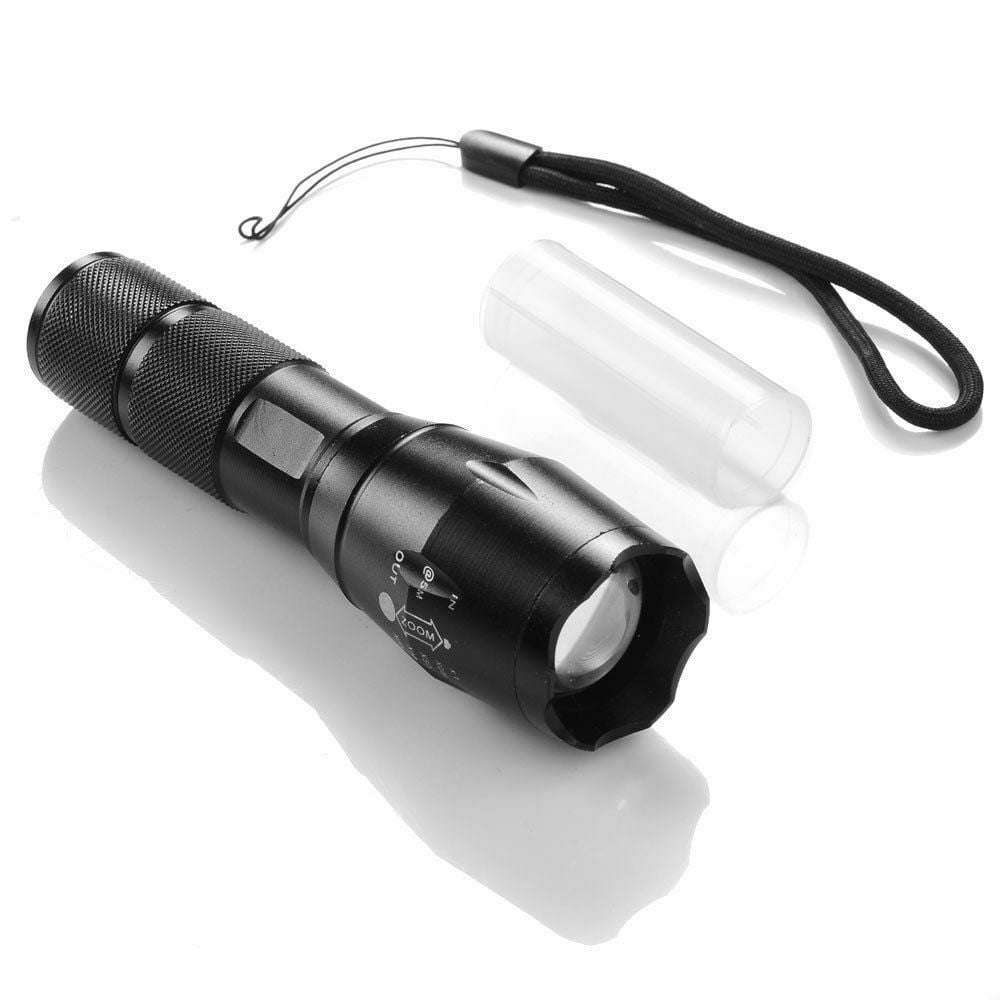 Super Light 10000LM Zoomable LED 18650 Flashlight Focus Torch Zoom Lamp 