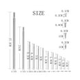 thumbnail image 4 of UPOUART Threaded Rods for Sax Musical Instrument Parts Accessories Steel 1 Set, 4 of 8