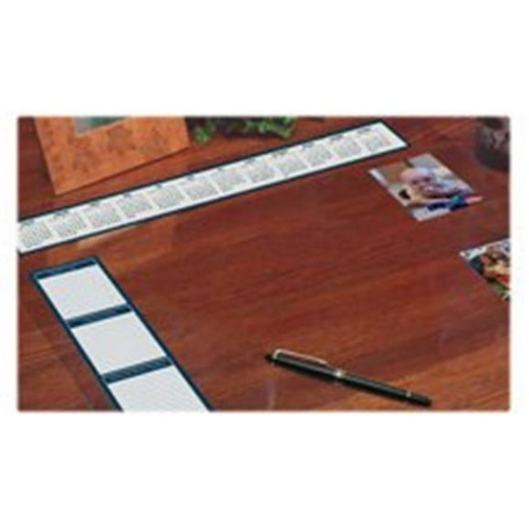 House Of Doolittle HOD886 See-Thru Desk Pad Organizer, 24 in. x 19 in., Vinyl-Clear