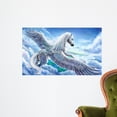 thumbnail image 1 of Flying Pegasus Wall Mural Wallmonkeys Peel and Stick Decals for Girls (36 in W x 22 in H) WM502981, 1 of 4