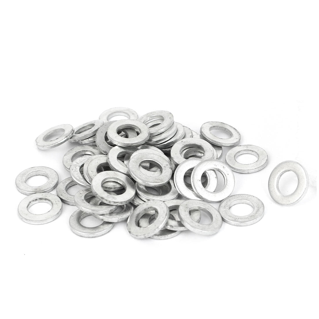 6mmx12mm zingué Rondelles entretoises fixation joints plats GB97 50Pcs