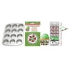 Lady Bugs Party Pack, Muffin Pan, Baking Cups, Fashion Straws & Name Flags