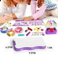 thumbnail image 4 of 2-Pack DIY Bracelet Making Kit for Girls  Arts and Crafts Jewelry Set with Colorful Strings, Clasps, and Stickers, 4 of 6