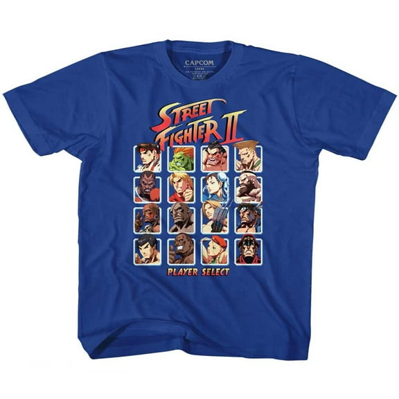 Street Fighter Super Turbo Hd Select Royal Children's T-Shirt