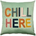 thumbnail image 1 of MAINSTAYS "Chill Here" Decorative Pillow, 1 of 3