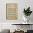 thumbnail image 2 of IDEA4WALL Framed Canvas Print Inspirational and Thought-Provoking Message Illustrations Wall Art Romantic Relax/Calm Artwork for Living Room, Bedroom, Office - 16"x24" WHITE, 2 of 5