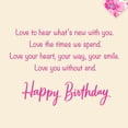 thumbnail image 3 of Hallmark Birthday Card for Granddaughter (Love You Without End), 3 of 7
