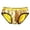 Gold, variant on Men's Reflective Gold Triangle Underwear Elastic Tight Pants Breathable Comfort Fit, L, Black