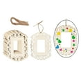 thumbnail image 3 of jifeng Creative Picture Frame Photo Frame Wood Ornament Project Hanging DIY Crafts with, 3 of 9
