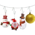 thumbnail image 6 of YINKUU 100pcs Christmas Decorations Small Hook Hanging Christmas Ball Pendant Hooks, 6 of 7