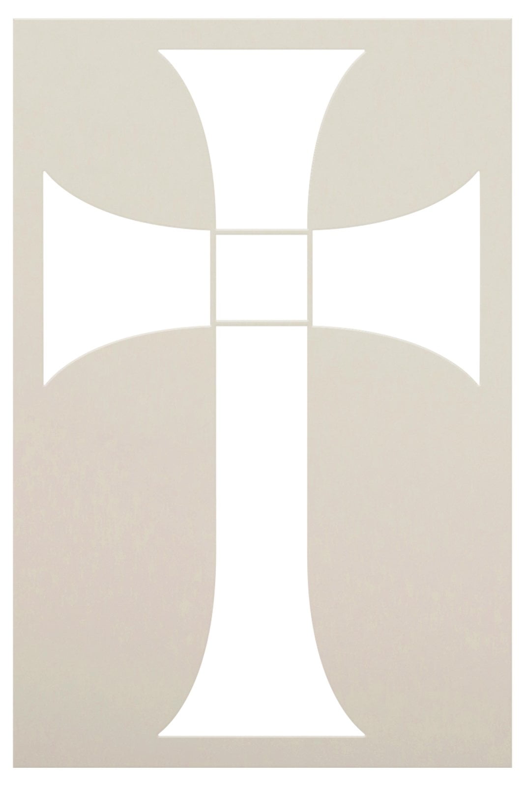 StudioR12 Gothic Cross Stencil for Faith Decor, STCL6382, 24" x 16 ...