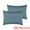 Blue, variant on Unique Bargains Envelope Closure Durable Velvet Pillowcases (2 Count) Bean-Paste Color Queen