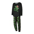 thumbnail image 4 of DuAnyozu Plus Size Christmas Pajamas for Family 2023,Funny Plaid Family Christmas Pjs Matching Sets Xmas Shirts and Pants Sets, 4 of 9