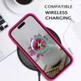 thumbnail image 3 of for iPhone 15 Case, Liquid Silicone Soft Gel Rubber iPhone 15 Phone Case Slim Fit Cover with Microfiber Lining Shockproof Protective Phone Cases for iPhone 15 6.1 inch, Hot Pink, 3 of 15