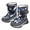 Grey, variant on UKAP Boys Breathable Plush Lined Snow Boot Outdoor Comfort Casual Winter Shoes Red 1Y
