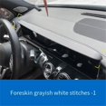 thumbnail image 5 of Dash Navigation Shading Cover Trim for EQC//EQB/EQA/GLA/CLA-A/B-Class 19-24 Center Screen Visor Plat, 5 of 5