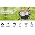 thumbnail image 4 of Worcest 10 Qt Propane Outdoor Fish Fryer Set 50,000 BTU - Deep Fryer Aluminum Seafood Boiler Steamer Kit Crawfish Fish Fryer Stock Pot, 4 of 6