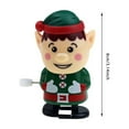 thumbnail image 2 of 1 Pcs Wind Up Christmas Theme Toys, Funny Penguin Elk Snowman Clockwork Walking Toys For Festive Party Favor Bag Filler, 2 of 2
