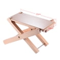 thumbnail image 2 of Foldable Wooden Guitar Foot Rest Stool Pedal 4-Level Adjustable Height Beech Wood Material, 2 of 6