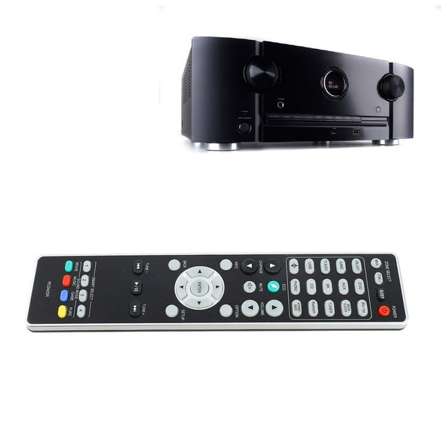 Mando A Distancia De Repuesto Para Receptor AV, Mando A Distancia Compacto Para Receptor AV, Cómodos Botones Sensibles RC042SR Acceso Fácil Y Completo Para NR1711 Para SR5015OM