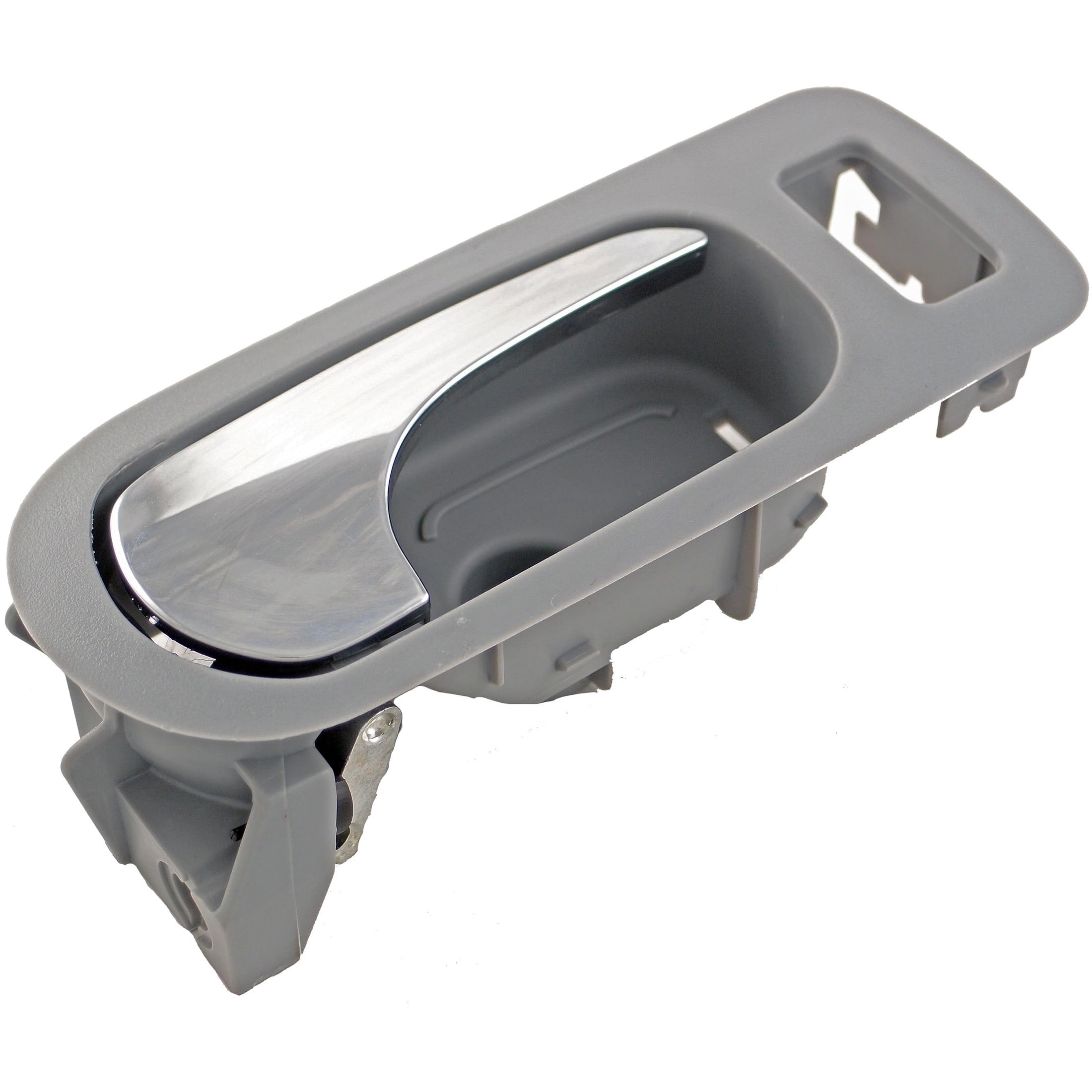 Dorman 81827 Front Passenger Side Interior Door Handle for Specific Buick Models, Chrome Lever; Gray Housing