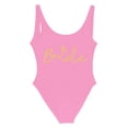 thumbnail image 3 of Trajes de Baño Mujer Traje de Baño de Moda Para Mujer, Con Estampado de Letras, Bikini Sexy, Sin Mangas, Sin Espalda, Ropa de Playa de Verano, Trajes de Baño 1288, 3 of 3