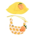 thumbnail image 3 of Ropa para muñecas Hugo babero atuendos juguetes decoración amarillo, 3 of 9