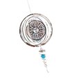 thumbnail image 3 of 3D Hanging Wind Spinner Folding Wind Chime Home Decoration, 3 of 9