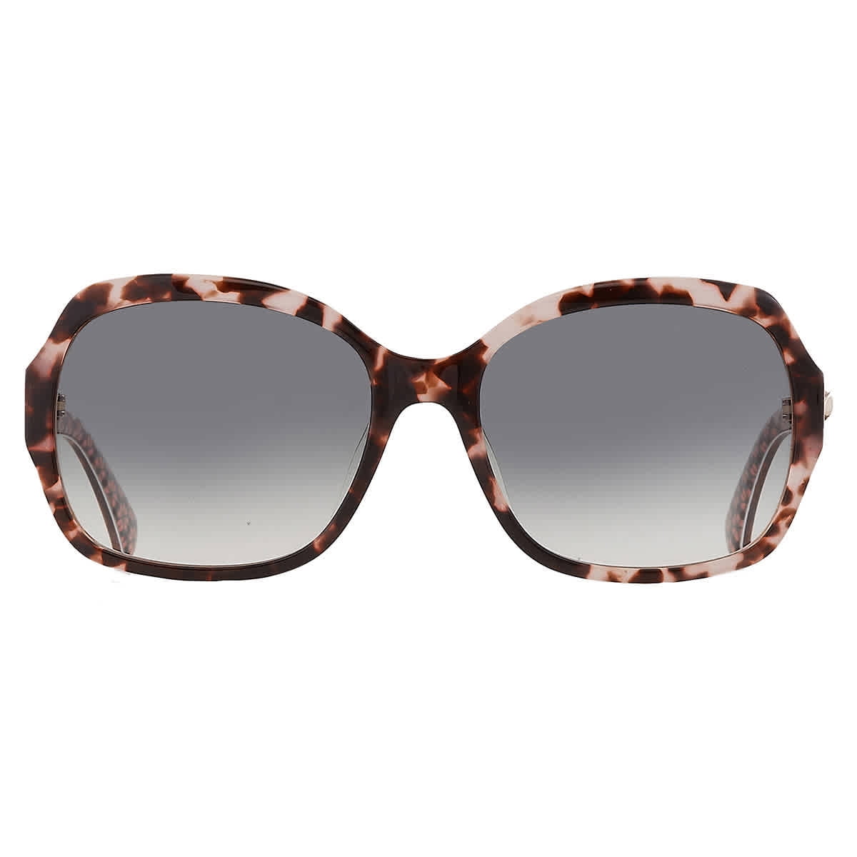 Kate Spade Brown Diana/S Rectangle Sunglasses and Case FA6 Y6 54.17 120 1-3 Opticontacts.com -- Kate Spade Johanna/S main image 3