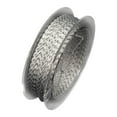 thumbnail image 4 of koolsoo Braided Fly Fishing Backline High Tenacity Beginner Fly Line Fly Fishing Backing WhiteBlack 20LB 50m, 4 of 9