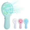 thumbnail image 4 of SHENGLUO Portable Handheld Mini Fan - Portable Fan, USB Rechargeable, Pocket-Sized, 3 Speed, Small Pocket Fan For Home Office Travel Green, 4 of 6