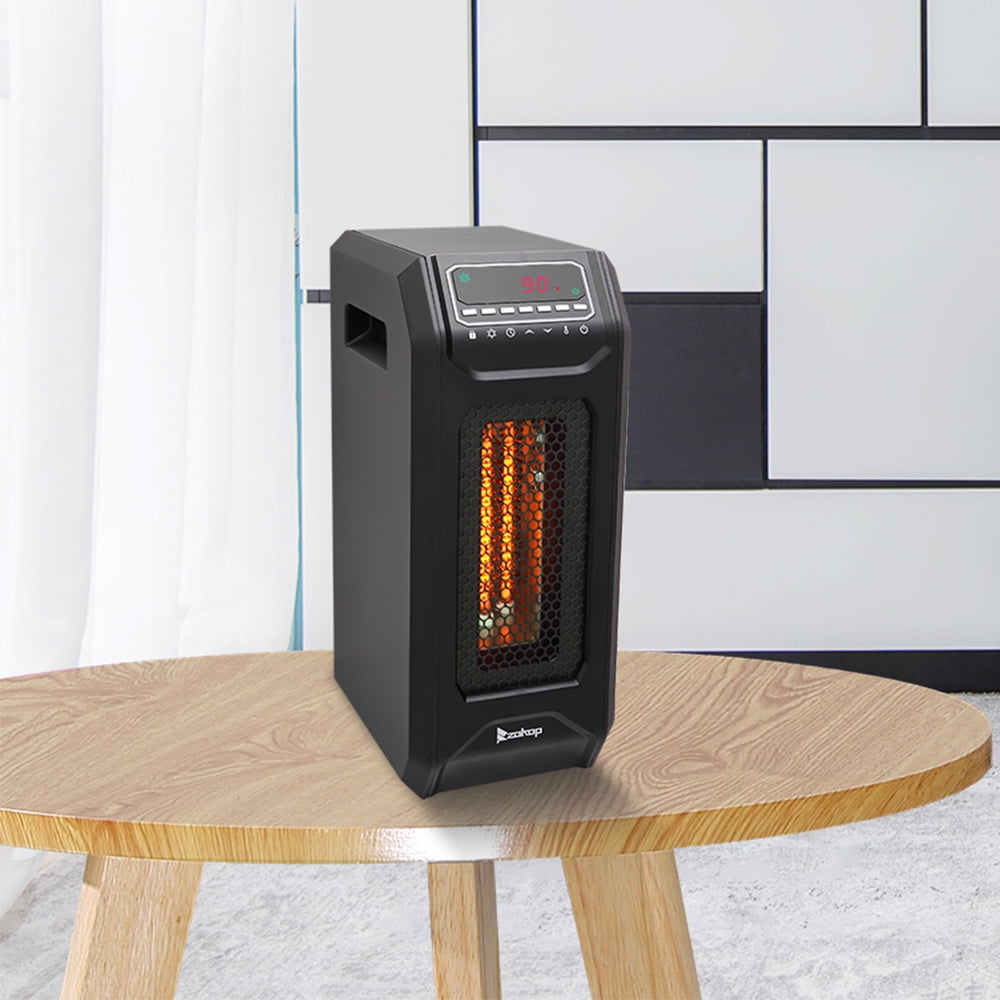 Small Space Heater, 1500/ 750W Portable Electric Infrared