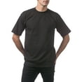thumbnail image 3 of 3 Pack Pro Club Men's Heavyweight Short Sleeve Crew Neck T-Shirts - Black - Medium, 3 of 4
