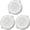 As shown 3PCS, variant on Microwave Potato Vegetable Fruit Chip Maker Set DIY Baking Pan Chip Tray