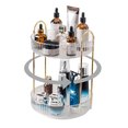 thumbnail image 1 of Xtellar Organizador De Maquillaje Giratorio De 360 Grados Para Tocador De 2 Niveles, 1 of 1