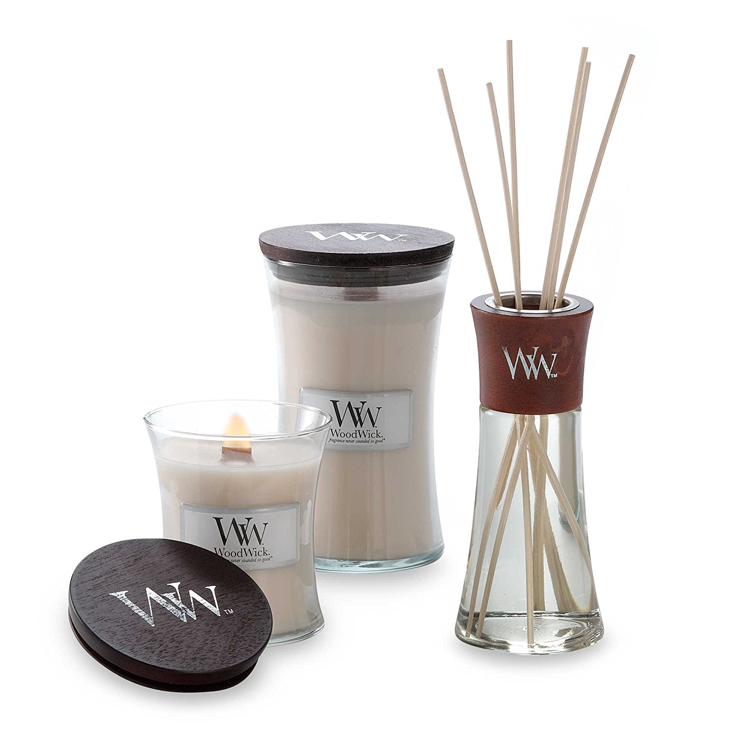 Vanilla Bean Reed Diffuser, With a lovely home decor jar shape, reed