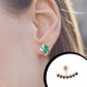 thumbnail image 4 of Qarigey Pendientes de 5 piezas, accesorios de joyería con pasador chapado en el cuerpo, recuerdos de fiesta de moda Tragus para mujeres y niñas tipo 1 Ropa, zapatos y accesorios Miscelánea tipo 6 Qarigey AP009682-06B, 4 of 6