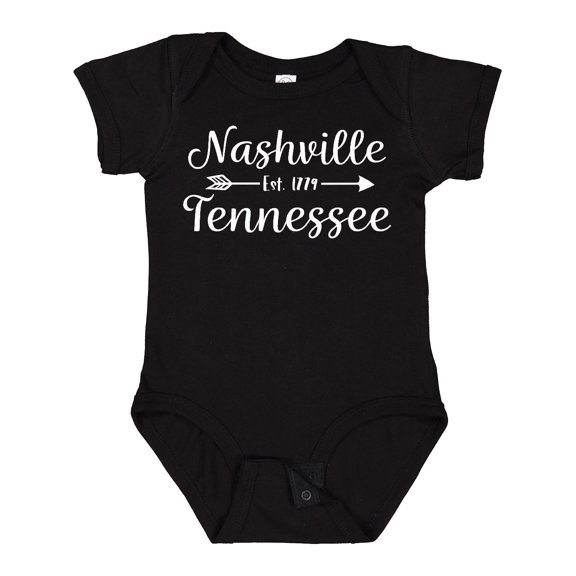 Inktastic Nashville Tennessee Est.1779 Boys or Girls Baby Bodysuit