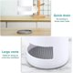 thumbnail image 4 of Toothbrush Holder, Ventilated Mould-Proof Toothbrush Caddy, Tough Small Toothbrush Pot Stand for Easy Bathroom Storage, White, 4 of 5