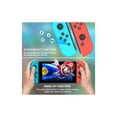 thumbnail image 2 of Contrôle des Joypads Switch pour Manette Nintendo Switch, Manettes Switch pour Switch/OLED/Lite, Manette Joypad Switch L/R Prenant en Charge la Double Vibration/fonction de Réveil/contrôle de Mouvement, Sans NFC, 2 of 7