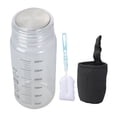 thumbnail image 5 of Graduated Measurement Glass Water Bottle with Measurements 300ml Capacity Heat Resistant Cup Drinkware For Sports Use, 5 of 9