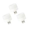 Luz nocturna con divisor USB USB LED Light 1-to-2 USB Splitter Protección ocular Luces de lectura Plug-and-Play FLhrweasw El nuevo