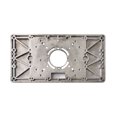 thumbnail image 3 of Graflsoa Woodworking Router Table Insert Plate with 4 Black Insert Rings and Fixing Screws, Aluminum Alloy & Plastic Construction, 235x110x8mm, OPP Packaging, 3 of 3