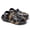 Black, variant on Men’s Camo Clogs Waterproof Slip Resistant Work Shoes Lightweight Breathable Garden Shoes with Adjustable Strap Outdoor Beach Sandals Big Size 4.5-13